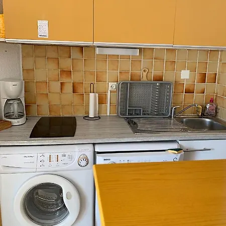 4 Pers, 1 Chambre, 1 Cabine, Piscine + Parking A 50m De La Mer - Ref Capao127 Apartmán